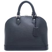 Pre-owned Leather louis-vuitton-bags Louis Vuitton Vintage , Black , D...