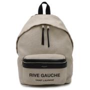 Pre-owned Canvas backpacks Yves Saint Laurent Vintage , Multicolor , D...