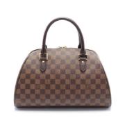 Pre-owned Canvas handbags Louis Vuitton Vintage , Brown , Dames