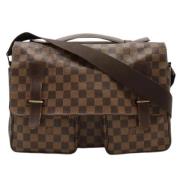 Pre-owned Canvas crossbody-bags Louis Vuitton Vintage , Brown , Dames