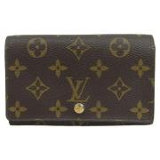 Pre-owned Canvas wallets Louis Vuitton Vintage , Brown , Dames