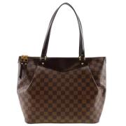 Pre-owned Canvas louis-vuitton-bags Louis Vuitton Vintage , Brown , Da...