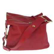 Pre-owned Leather shoulder-bags Chloé Pre-owned , Red , Dames