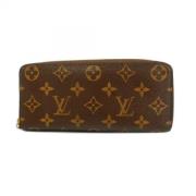 Pre-owned Canvas wallets Louis Vuitton Vintage , Brown , Dames