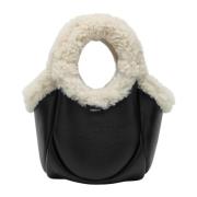 Mini Handtas Coperni , Black , Dames