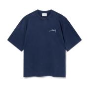 Eer Gewassen T-shirt Axel Arigato , Blue , Heren