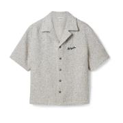 Gil Boucle Shirt Axel Arigato , White , Heren