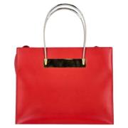 Pre-owned Leather handbags Balenciaga Vintage , Red , Dames