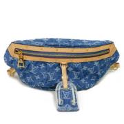 Pre-owned Canvas louis-vuitton-bags Louis Vuitton Vintage , Blue , Dam...