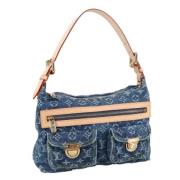 Pre-owned Denim louis-vuitton-bags Louis Vuitton Vintage , Blue , Dame...