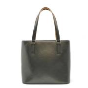 Pre-owned Leather totes Louis Vuitton Vintage , Black , Dames