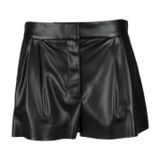 Polyester Shorts voor Vrouwen Stella McCartney , Black , Dames