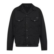 Denim jas Dolce & Gabbana , Black , Heren