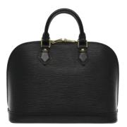 Pre-owned Leather louis-vuitton-bags Louis Vuitton Vintage , Black , D...