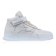 Hoge Sneakers voor Heren met Veters, Klittenband Dsquared2 , White , H...