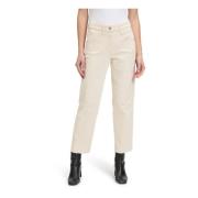 Casual Slim-Fit Broek met Zakken Betty Barclay , Beige , Dames