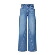 Wijde Relaxed-Fit Jeans Anine Bing , Blue , Dames