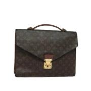 Pre-owned Canvas louis-vuitton-bags Louis Vuitton Vintage , Black , Da...