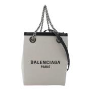 Pre-owned Canvas balenciaga-bags Balenciaga Vintage , White , Dames