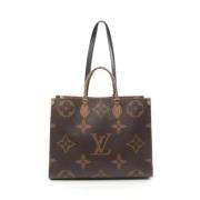 Pre-owned Canvas louis-vuitton-bags Louis Vuitton Vintage , Brown , Da...