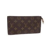 Pre-owned Canvas wallets Louis Vuitton Vintage , Brown , Dames