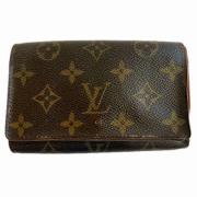 Pre-owned Canvas wallets Louis Vuitton Vintage , Brown , Dames