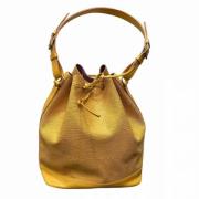 Pre-owned Leather louis-vuitton-bags Louis Vuitton Vintage , Yellow , ...