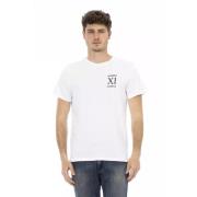 Avontuurlijke Geest Wit Katoenen Heren T-shirt Bikkembergs , White , H...