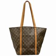 Pre-owned Canvas totes Louis Vuitton Vintage , Brown , Dames