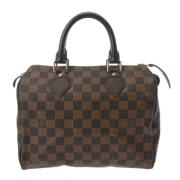 Pre-owned Canvas handbags Louis Vuitton Vintage , Brown , Dames