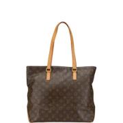 Pre-owned Canvas totes Louis Vuitton Vintage , Brown , Dames