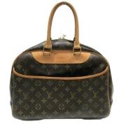 Pre-owned Canvas handbags Louis Vuitton Vintage , Brown , Dames