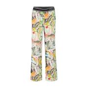 Flora-Fauna Wijde Broek Marc Cain , Multicolor , Dames