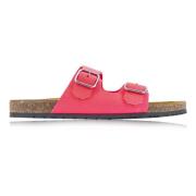 Sandalen met gespsluiting van leer Saint Laurent , Pink , Dames