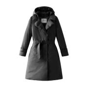 Stijlvolle Jassen voor Mannen en Vrouwen Woolrich , Black , Dames