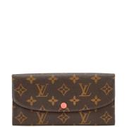 Pre-owned Canvas wallets Louis Vuitton Vintage , Brown , Dames