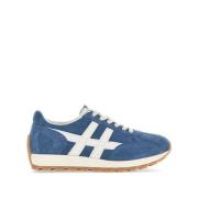 Lichtblauw Witte Sneakers Hogan , Blue , Heren