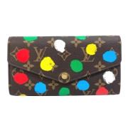 Pre-owned Canvas wallets Louis Vuitton Vintage , Multicolor , Dames