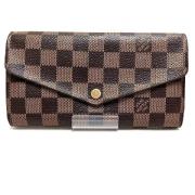 Pre-owned Canvas wallets Louis Vuitton Vintage , Brown , Dames