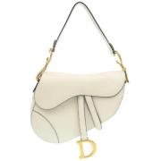 Pre-owned Fabric dior-bags Dior Vintage , Beige , Dames