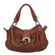 Pre-owned Leather handbags Bally Pre-owned , Brown , Dames