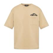 T-shirt met logo Dsquared2 , Beige , Heren