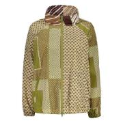 Jacquard motief jack met opstaande kraag Herno , Multicolor , Dames