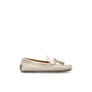 Leren Loafers Tod's , Beige , Dames