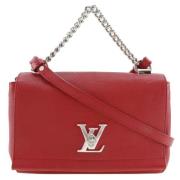 Pre-owned Leather louis-vuitton-bags Louis Vuitton Vintage , Red , Dam...