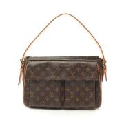 Pre-owned Canvas louis-vuitton-bags Louis Vuitton Vintage , Brown , Da...