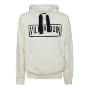 Witte Katoenen Hoodie met Logo Vilebrequin , White , Heren