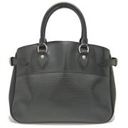 Pre-owned Leather louis-vuitton-bags Louis Vuitton Vintage , Black , D...