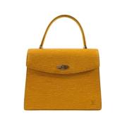 Pre-owned Leather louis-vuitton-bags Louis Vuitton Vintage , Yellow , ...