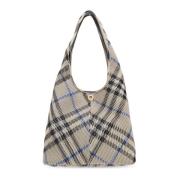 Schoudertas Gebreid Groot Burberry , Gray , Dames